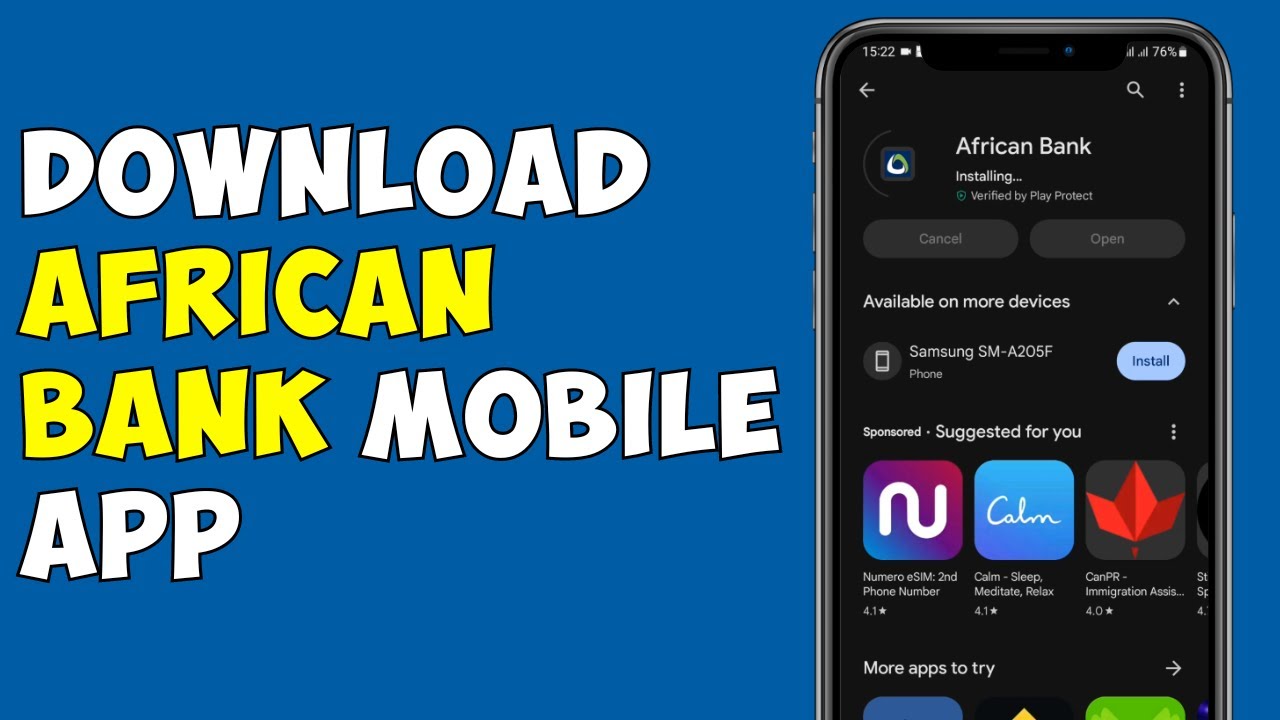 How To Download African Bank Mobile App