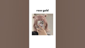 🌷hair color ideas ✿♡✨ #shorts #ideas #cute #colors #aesthetic #haircolor #korean #youtube #fyp #girl