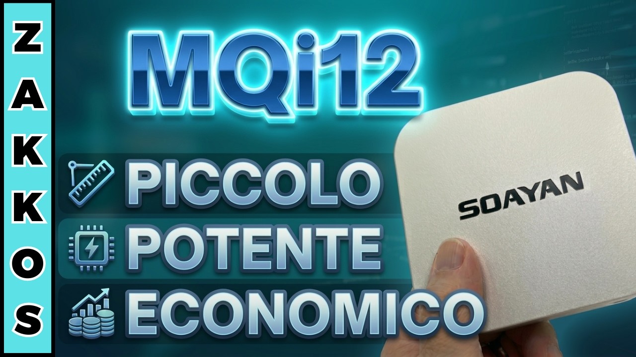 Mini PC SOAYAN MQi12: Intel i3-1215U e DDR5. Piccolo, ma che potenza ...