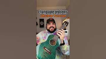 How to play ‘Champagne Problems’ by Taylor Swift (Ukulele Tutorial) #shorts