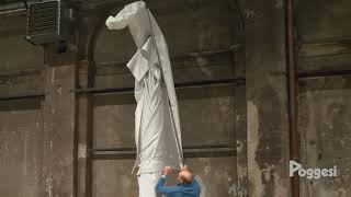 How to open and close a Poggesi King Umbrella