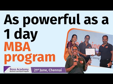 As powerful as a 1 day MBA program | Business Launchpad Program