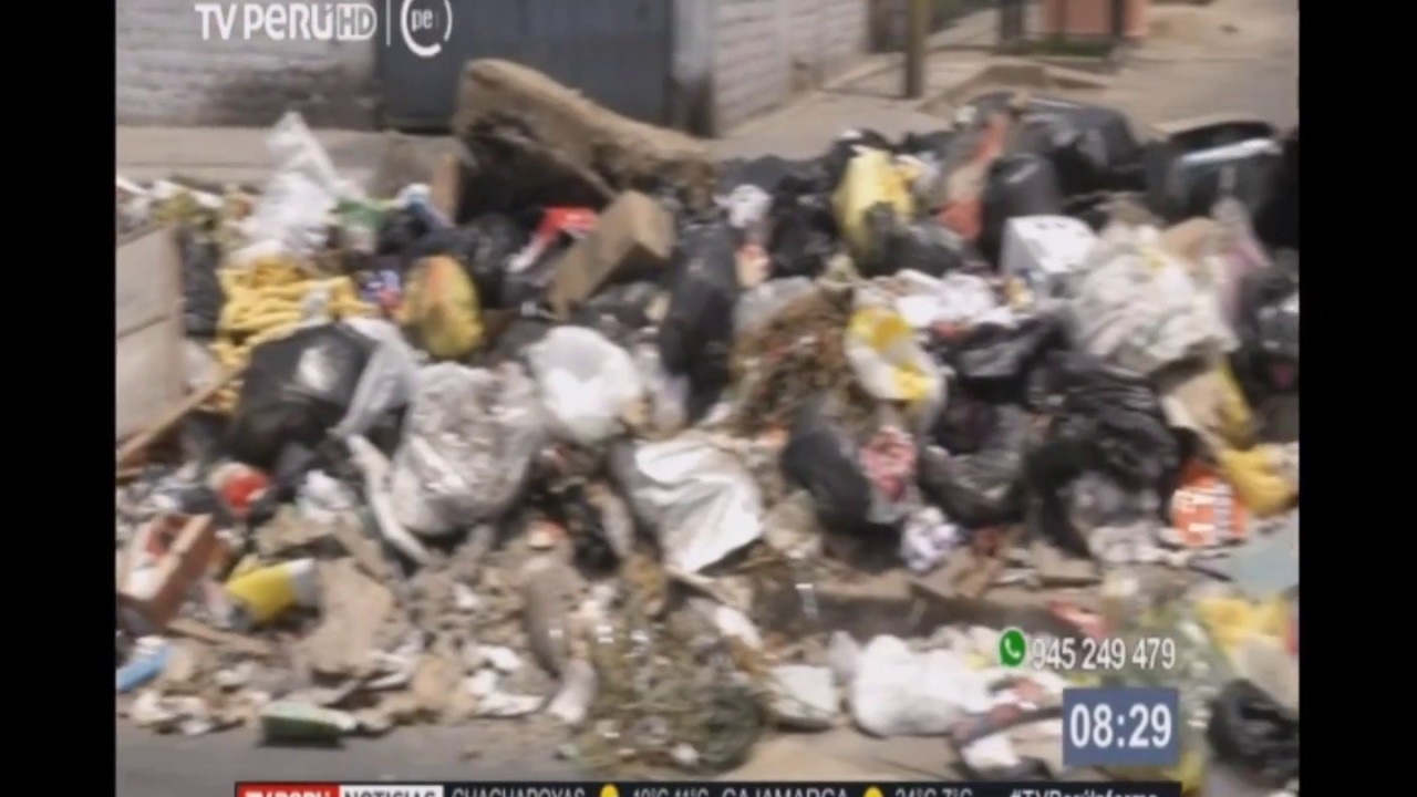 Lima genera más de 8 mil toneladas de basura al día y solo el 1% es ...