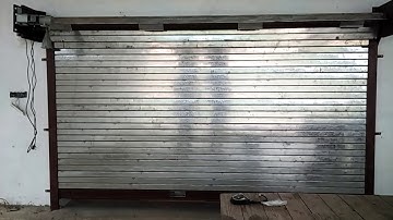 Motorized Rolling Shutters with Battery Back Up