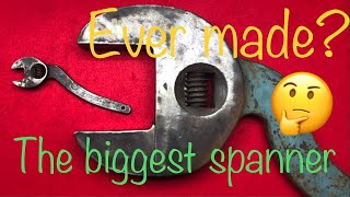Truly Amazing tool haul Part (2) The biggest adjustable spanner ever made?