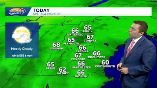 Video: Cloudy, dry today ahead of rain tomorrow