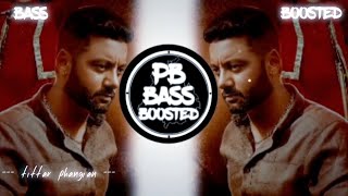 TITTAR PHANGIAN💯[BASS BOOSTED] SIPPY GILL,labh heera #NEW 2024LATEST PUNJABI  SONG |PB BASS BOOSTED|