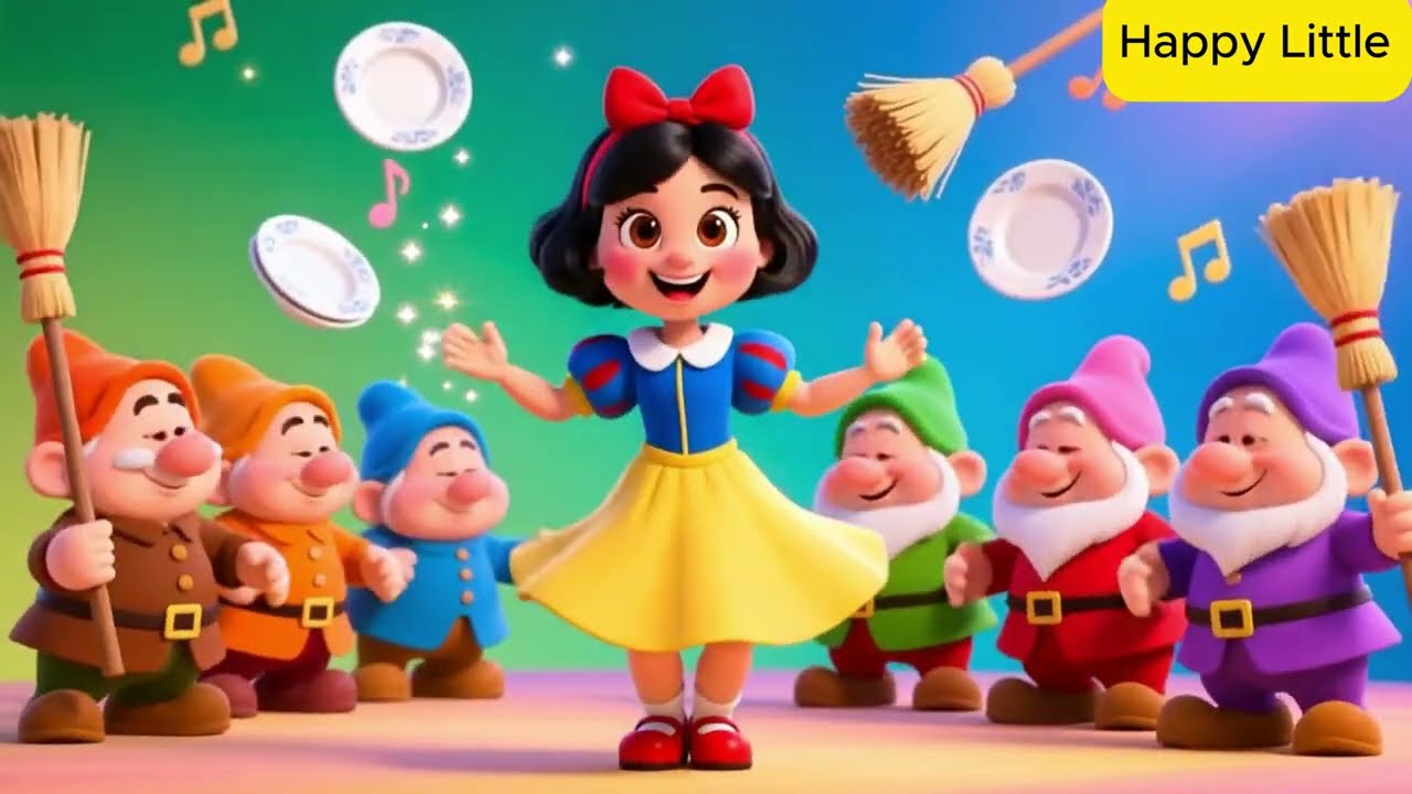 Snow White and Her Tiny Friends | Magical Kids Fairy Tale