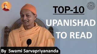 Swami Sarvapriyananda on Top 10 Upanishads to read and learn