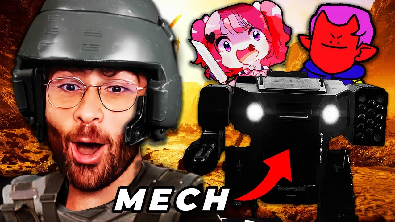 TESTING OUT THE NEW MECH IN HELLDIVERS 2 | ft IRONMOUSE and RUBBERROSS