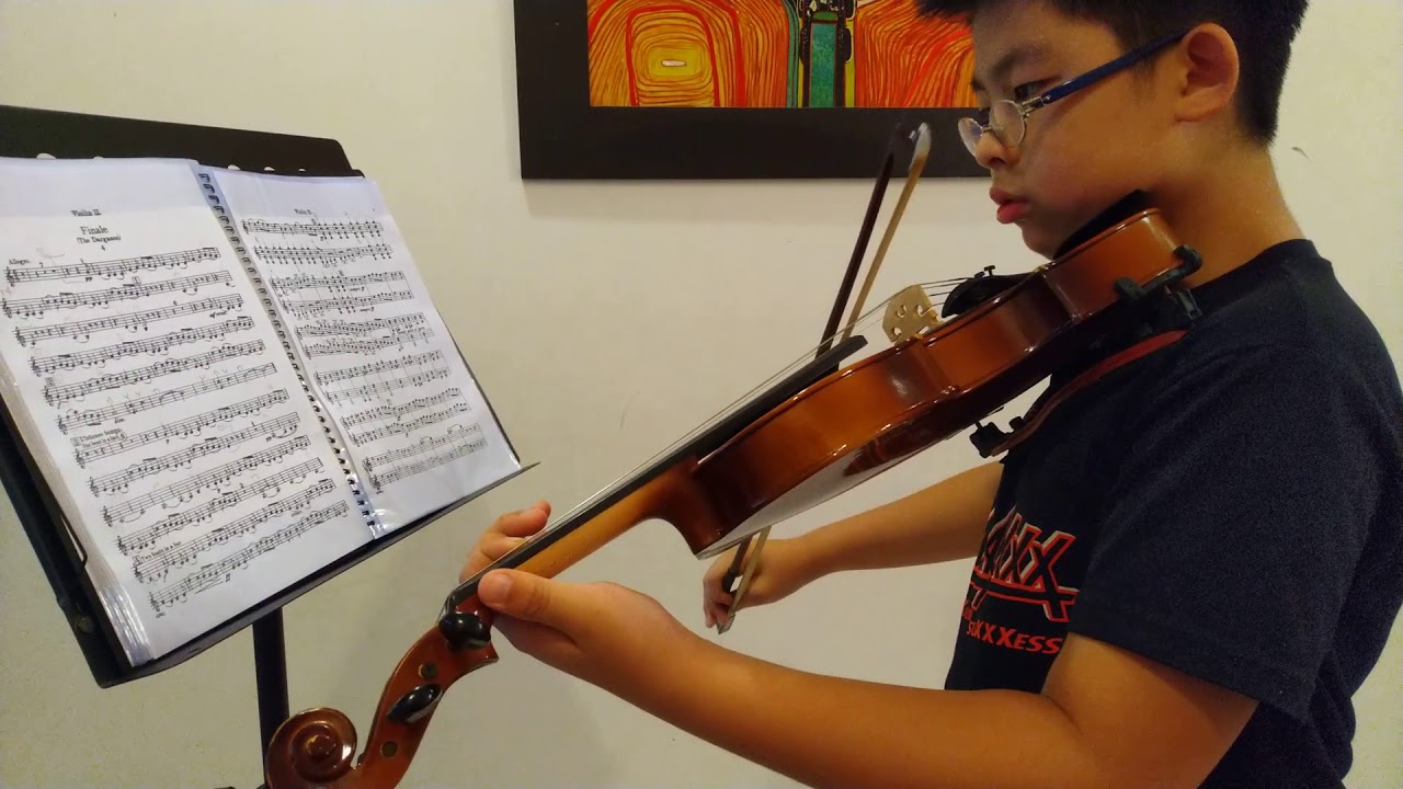 St. Paul's Suite, op 29, No.2: IV Finale, Violin 2