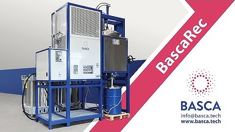 BascaRec S400 - Solvent Recycling System