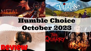 Humble Choice October 2023 Review