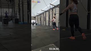 Mirjam Von Rohr Crossfit Open 26.2 I Did 21 Rmu, The Rep 20 Finish By 715Min