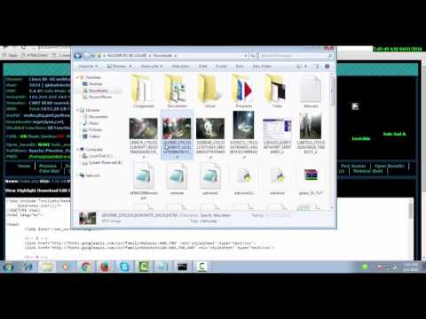 How to shell and Deface a website