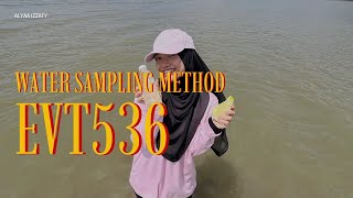 EVT536 WATER SAMPLING METHOD