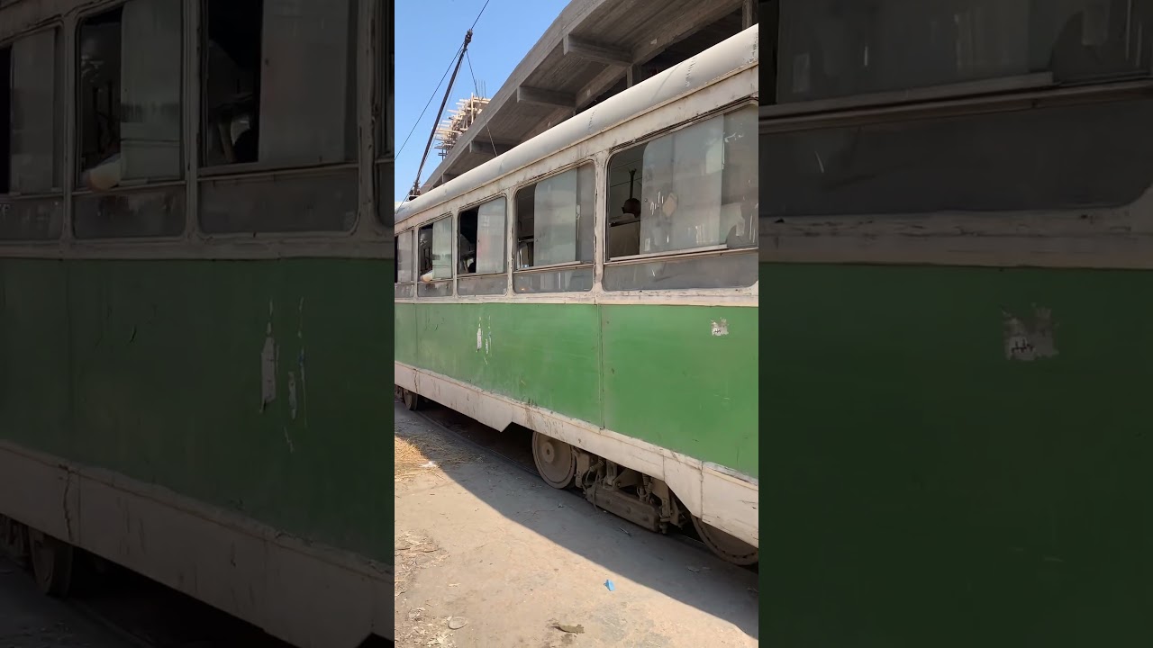 Very Old Train in Alexandria Egypt 