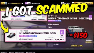 How I Got SCAMMED Buying Forzas Rarest Car