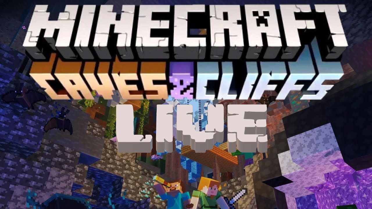 Minecraft Caves and Cliffs Explorers LIVE with Viewers - YouTube