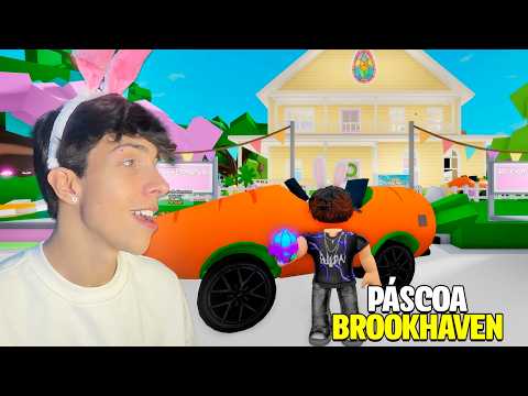 PEGUEI OS NOVOS ITENS DA ATUALIZAÇÃO DE PÁSCOA DO BROOKHAVEN! 🐰