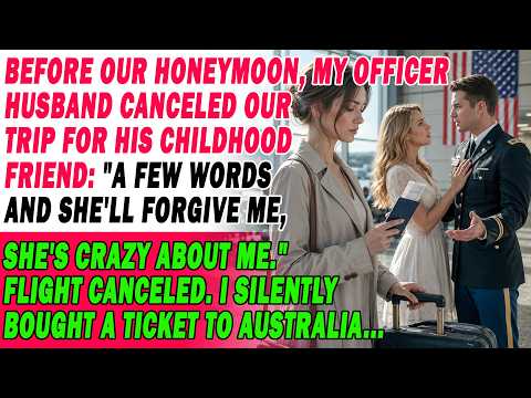 Before Our Honeymoon, He Ran Off With His Childhood Friend. I Quietly Flew One-Way To Australia...