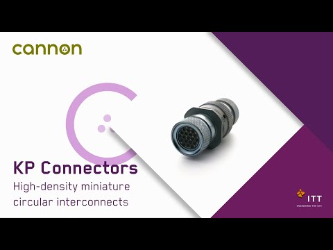 ITT Cannon KP Connectors - video from ITT Cannon