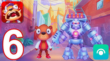 Despicable Bear - Gameplay Walkthrough Part 6 - Nano Weapons (iOS)