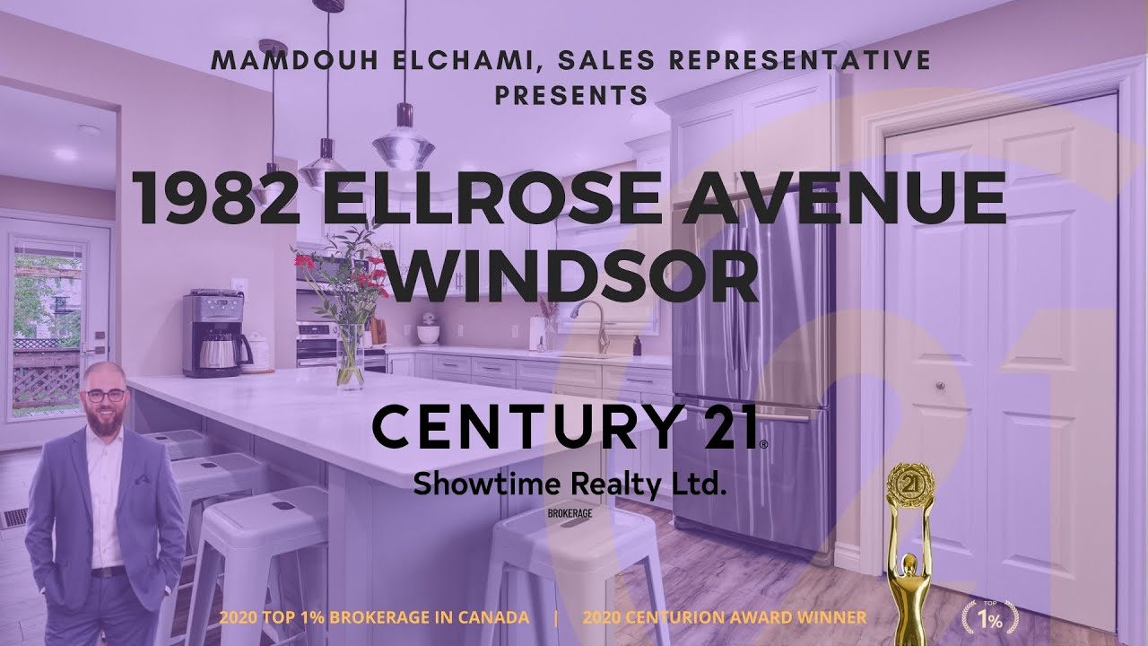 1982 Ellrose Avenue, Windsor Presented by Mamdouh Elchami YouTube