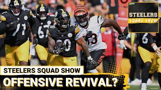 STEELERS SQUAD SHOW: McCarthy REVIVES Offense, Metcalf CATCHES TD in 30-27 Win Over Bengals