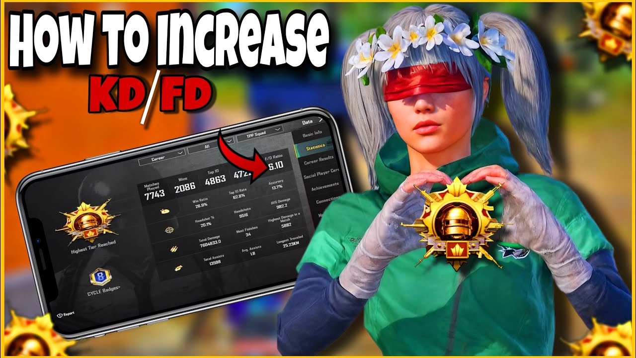 How To Increase Kd In Bgmi In 4.1 Update | Increase Fd In Bgmi Or Pubg | Vippu