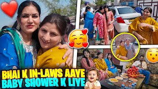 BHAI K IN -LAWS AAYE BABY SHOWER CEREMONY K LIYE 
