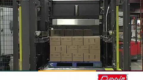 LLP Low Level Infeed Palletizer from Currie by Brenton