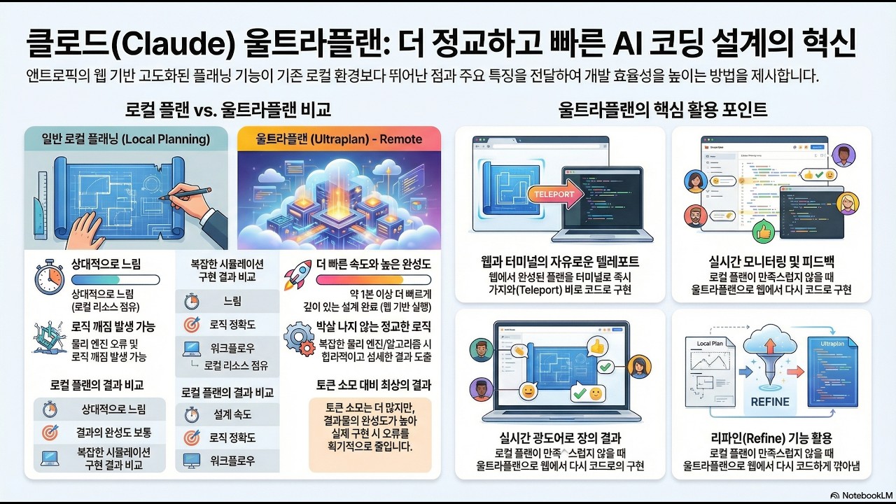 클로드의 울트라플랜  AI 코딩 대결