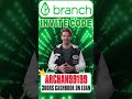 *Title*: Branch App Invite Code ARCHAN99199 — Get ₹300 Cashback On First Loan