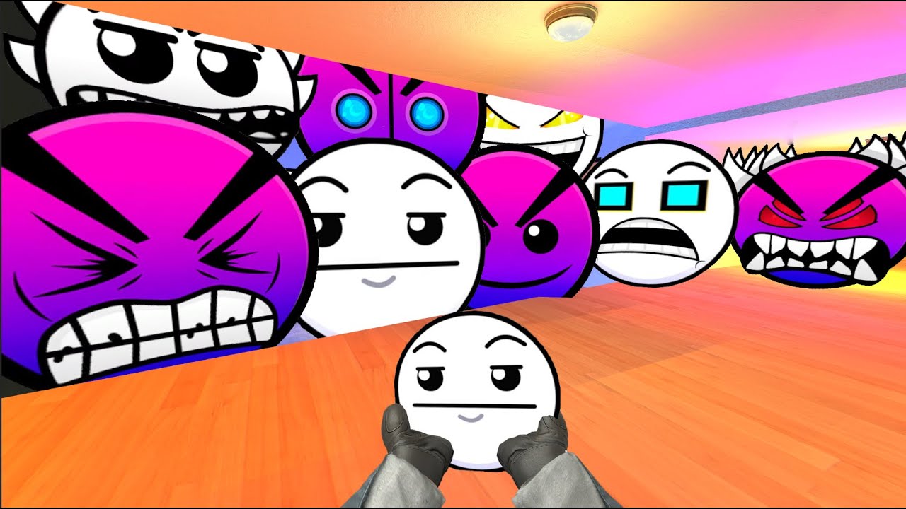 Saving GhostFace From Geometry Dash Emoji 