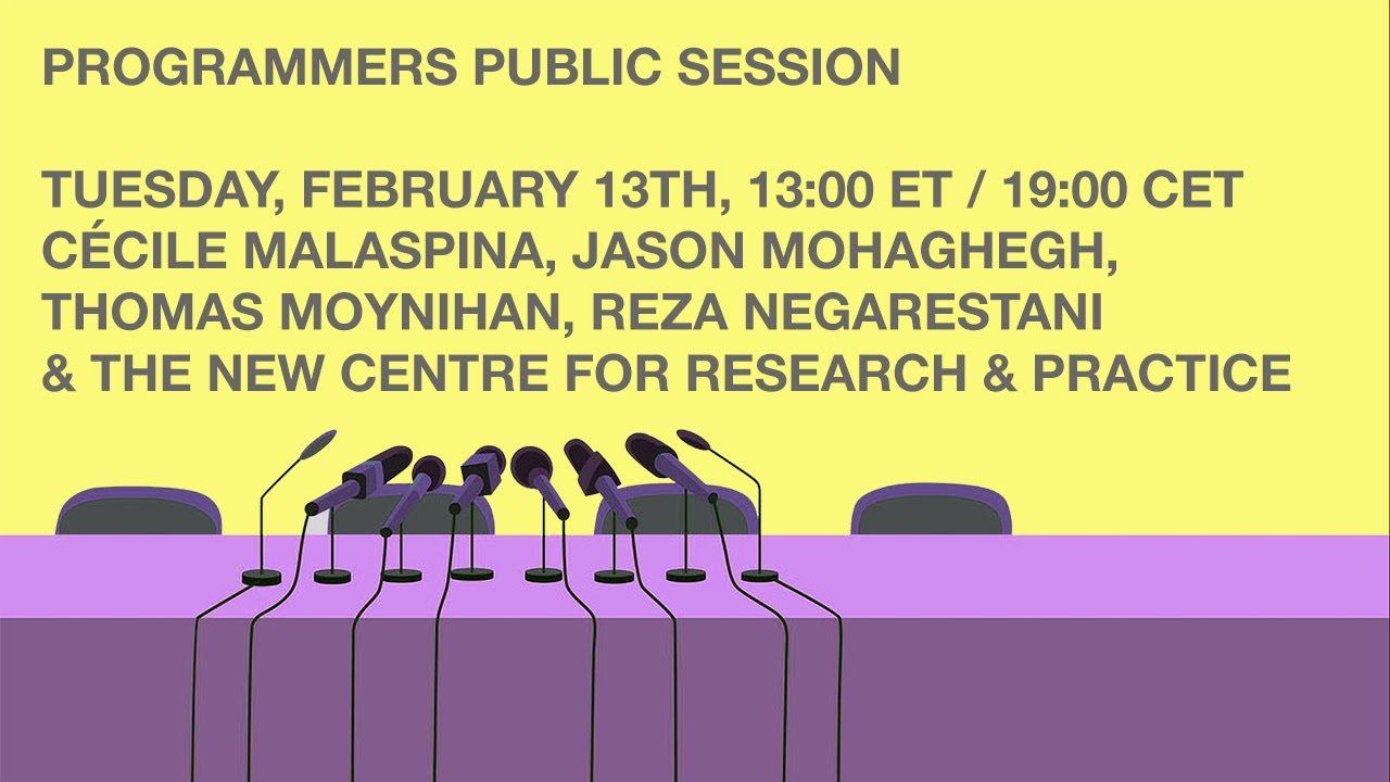 The New Centre Programmers Public Session - Spring/Summer 2024 - YouTube