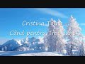 Cristina Toma - Când pentru Tine cânt