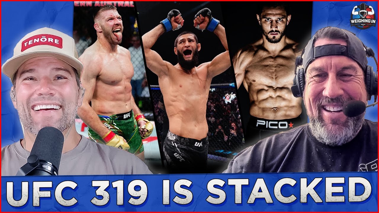 Chimaev vs Du Plessis HEADLINES Insane UFC 319 Card - YouTube