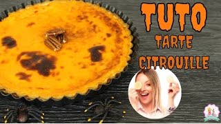 ♡• RECETTE TARTE À LA CITROUILLE POUR HALLOWEEN | FACILE ET RAPIDE •♡