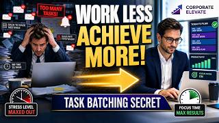 Work Less, Achieve More! The Productivity Secret Top Professionals Use Every Day