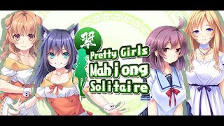 #1 Lets Play Pretty Girls Mahjong Solitaire Green screenshot 2