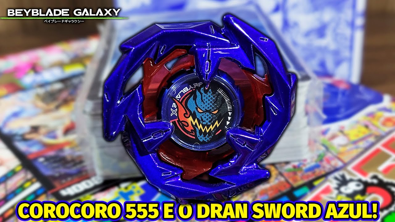 A COROCORO 555 ESPECIAL E O DRAN SWORD METAL COAT BLUE