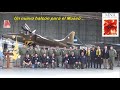 Presentación del A-4B Skyhawk C-207 restaurado para el Museo Nacional de Aeronáutica