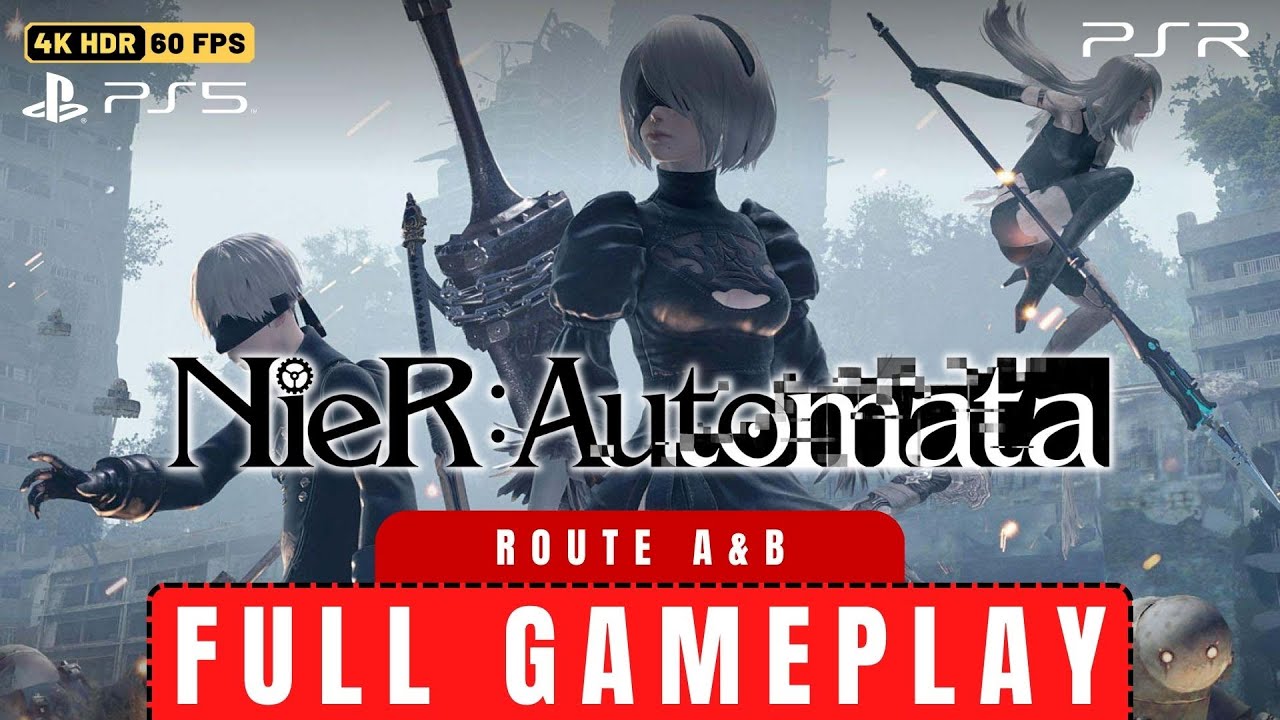NieR : Automata (PS5) 4K 60FPS HDR Gameplay - (Full Game) 