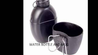 Recommended Items To Put In Your Cadet Force Webbing
