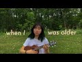 When I was Older - Billie Eilish (ukulele cover)