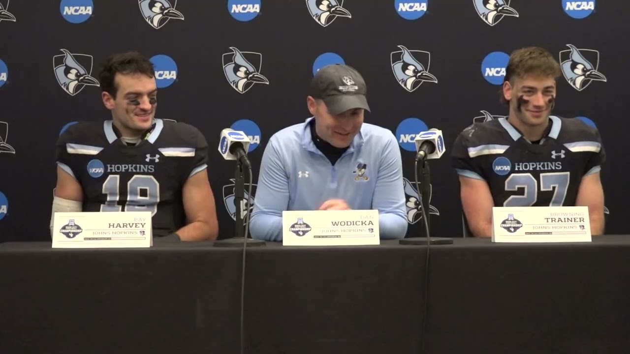 Johns Hopkins Football - 2025 NCAA Second Round Post-Game