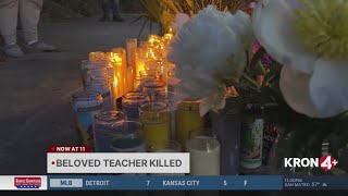 Vigil held for beloved Oakland teacher