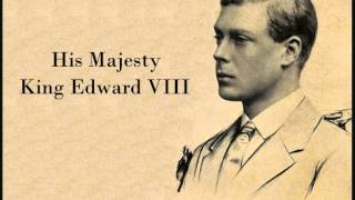 HM King Edward VIII — The first broadcast to the Empire as King — 1 March 1936