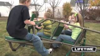 Lifetime 90135 Earthtone Ace Flyer Teeter-Totter Epic Swingsets Review